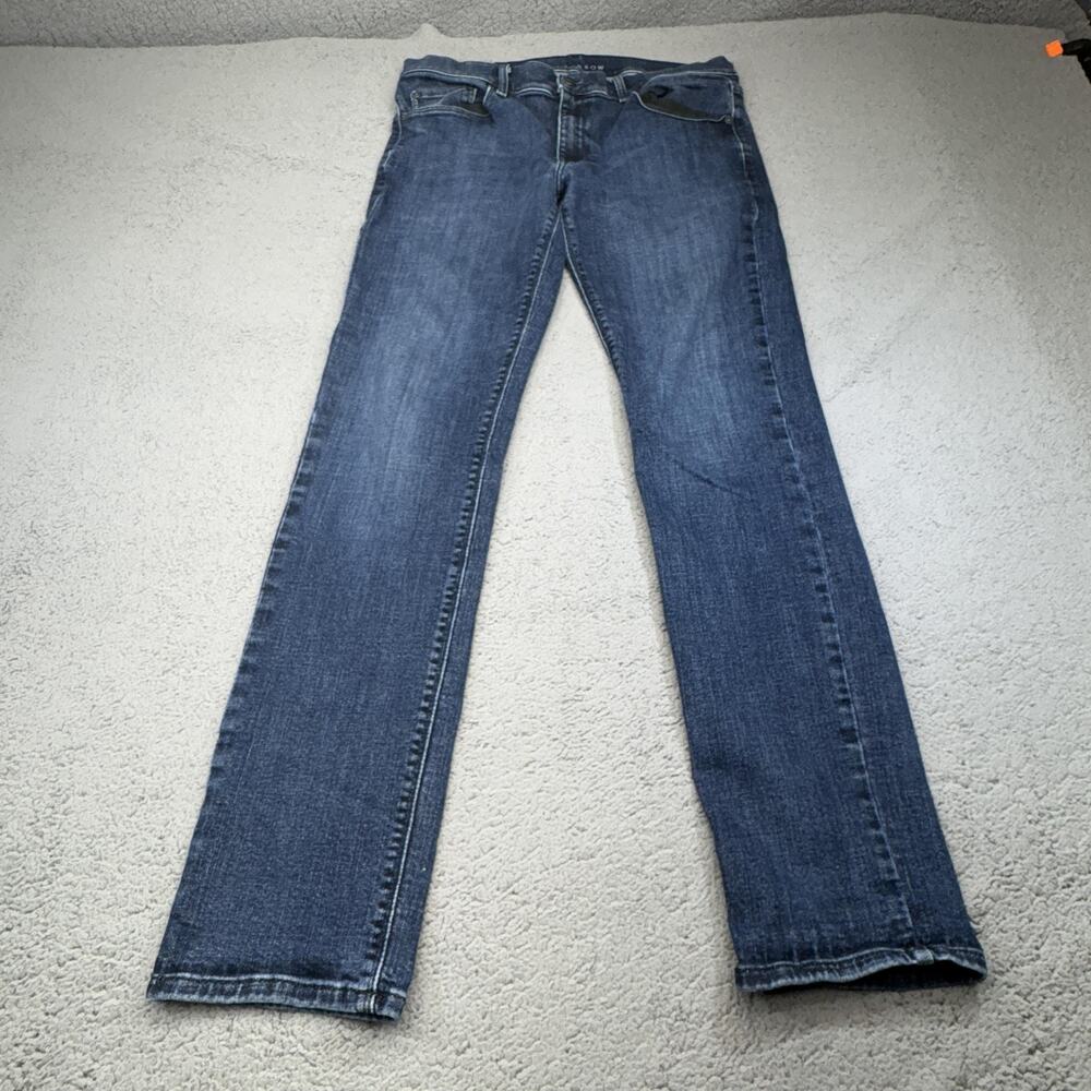 Men's Straight Leg Blue Jeans